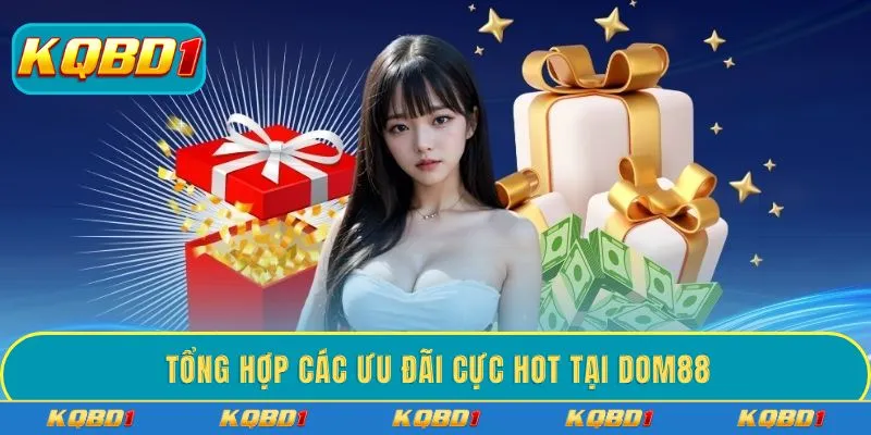 Tổng hợp các ưu đãi cực hot tại DOM88